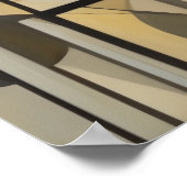 Modern abstract ontwerp 4:5 poster (Hoek)