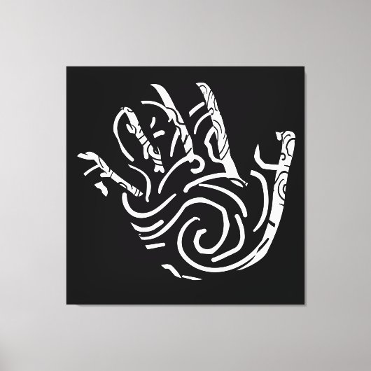 modern abstract ontwerp canvas afdruk (Voorkant)