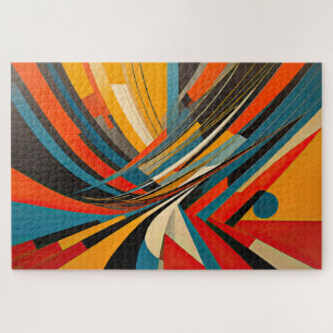 Modern abstract ontwerp Futurisme Legpuzzel