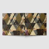 modern abstract ontwerp gastenboek (Volledig)