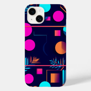 Modern abstract ontwerp met levendige kleuren Case-Mate iPhone 14 hoesje