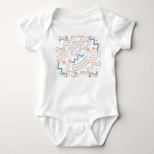 Modern abstract ontwerp romper