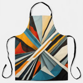 Modern abstract ontwerp schort (Voorkant)