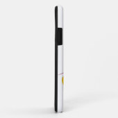 Modern Abstract op wit Case-Mate iPhone Case (Achterkant/rechts)