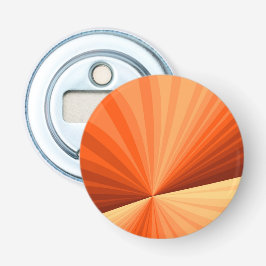 Modern Abstract Oranje Rood Vanilla Grafisch Fract Button Flesopener