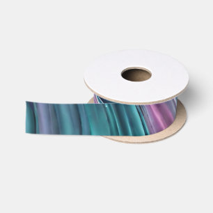 Modern Abstract-Paarse en Blauwgroen- Lint