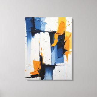 Modern Abstract Painting Canvas Print