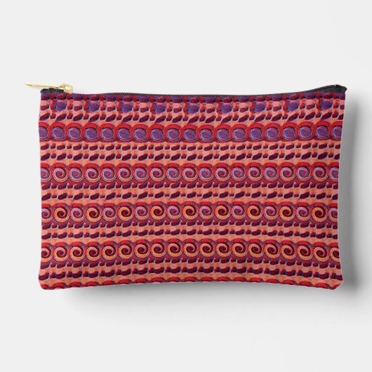 Modern abstract patroon 1188 - Rits Pouch Etui (Voorkant)