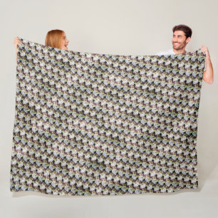 Modern abstract patroon 1213 - Fleece Deken