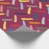 Modern Abstract patroon Cadeaupapier (Hoek)