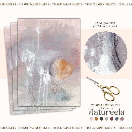 Modern Abstract patroon decoupage tissue papier