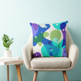 Modern abstract patroon kussen
