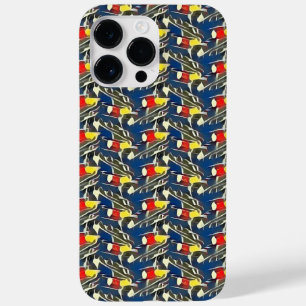 Modern abstract patroonontwerp 1197 - iPhone Case