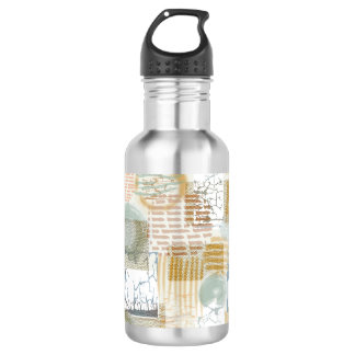 Modern Abstract Pattern Waterfles