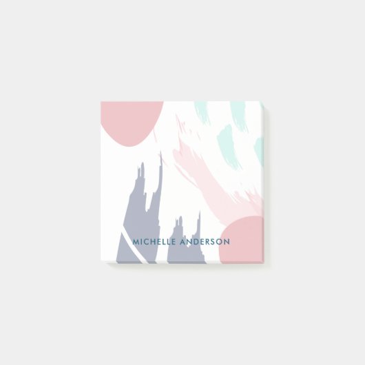 Modern Abstract Post-it® Notes (Voorkant)