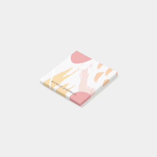 Modern Abstract Post-it® Notes (Schuin)