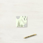 Modern Abstract Post-it® Notes (Op bureau)
