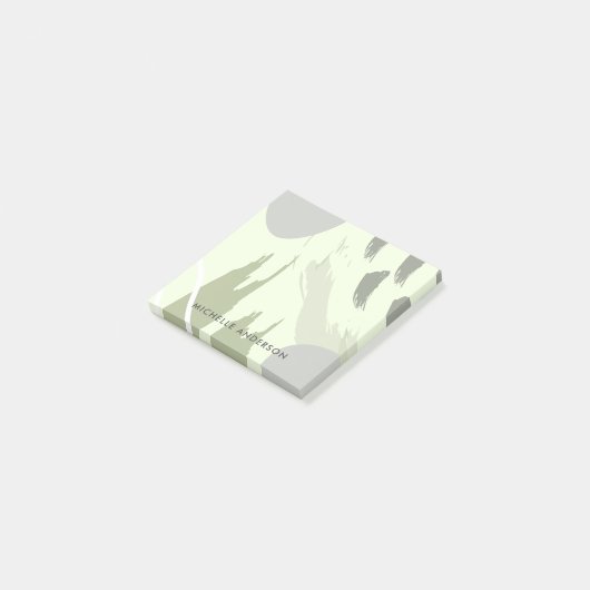 Modern Abstract Post-it® Notes (Schuin)