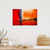 Modern Abstract Poster (Keuken)