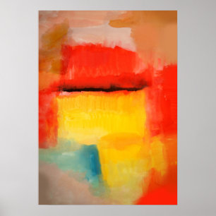 Modern Abstract Poster - Rothko Style