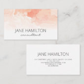 Modern Abstract profiel Visitekaartje (Voorkant / Achterkant)