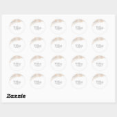 Modern Abstract Retour Adres Label Stempel (Vel)