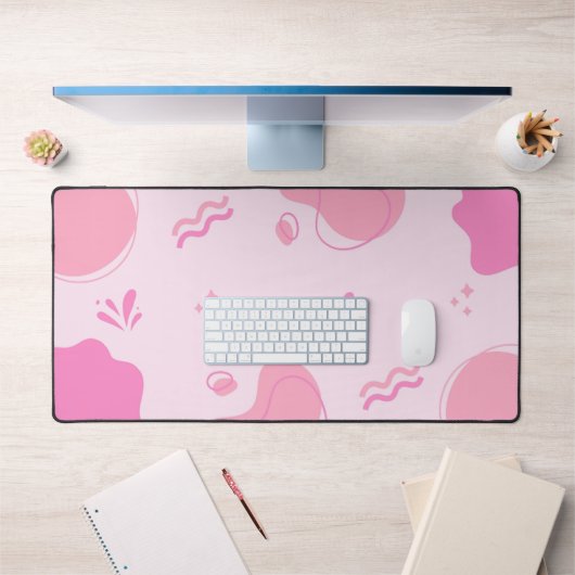 Modern Abstract Roze Minimalist Bureaumat (Kantoor 1)