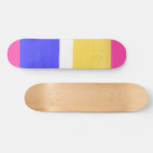 modern abstract schilderij skateboard (Horizontaal)