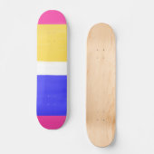 modern abstract schilderij skateboard (Voorkant)
