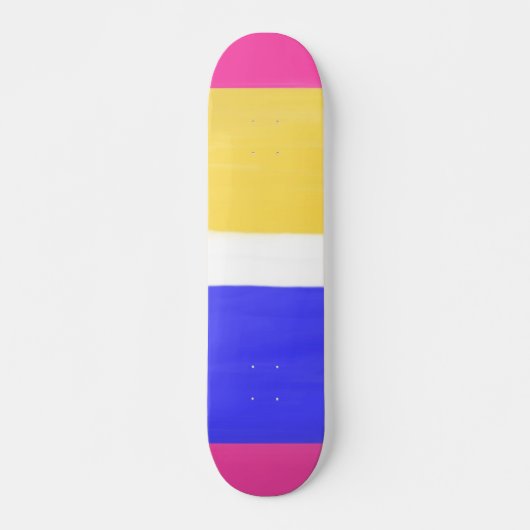modern abstract schilderij skateboard (Voorkant)