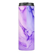 modern abstract schilderij van hoge kwaliteit dat  thermosbeker (Achterkant)