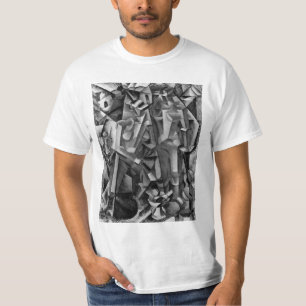 Modern Abstract Shirt voor het schilderen van Cubi