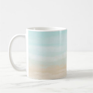 Modern Abstract strand Koffiemok