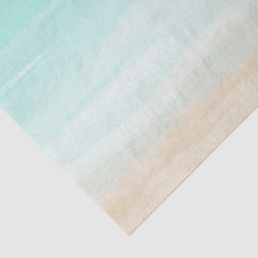 Modern Abstract strand Tissuepapier (Detail)