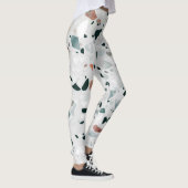 Modern Abstract Terrazzo Patroon Leggings (Rechts)