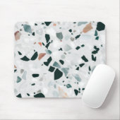 Modern Abstract Terrazzo Pattern Muismat (Met muis)