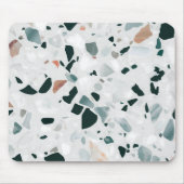 Modern Abstract Terrazzo Pattern Muismat (Voorkant)