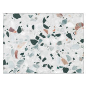 Modern Abstract Terrazzo Pattern Tafelkleed (Voorkant (Horizontaal))