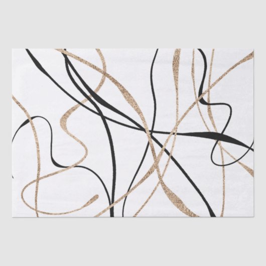 Modern Abstract Tissuepapier (Voorkant)