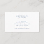 Modern Abstract Visitekaartje (Achterkant)