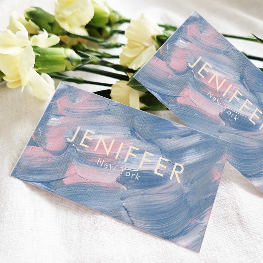 Modern Abstract Visitekaartje