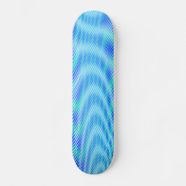    Modern Abstract Water Zomer Psybient Trippy Skateboard