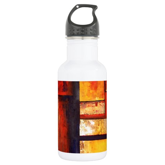Modern Abstract Waterfles (Voorkant)