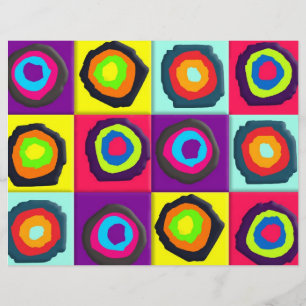 Modern Abstracte Cirkels Patroon Flyer