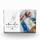 Modern Abuela Quote Keepomwille Fotoblokken (Voorkant)