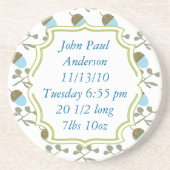  Modern Acorn Kleurrijke Onderzetters (Voorkant)