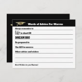 Modern advies wenst partij Gold Afstuderen (Voorkant / Achterkant)