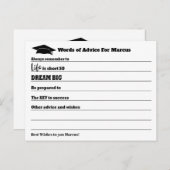 Modern advies wint Afstuderen partij Briefkaart (Voorkant / Achterkant)