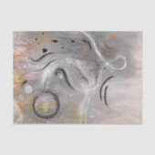 Modern Aesthetic Abstract Decoupage Tissue Paper Tissuepapier (Voorkant)