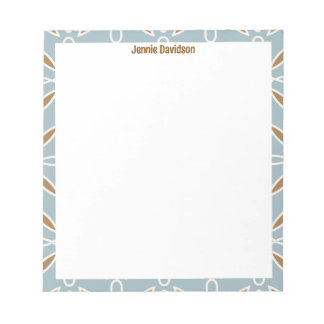 Modern Aesthetic Typography with Stylish Border Notitieblok